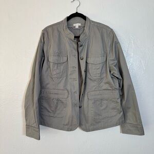 Garnet Hill Cotton Utility Jacket
